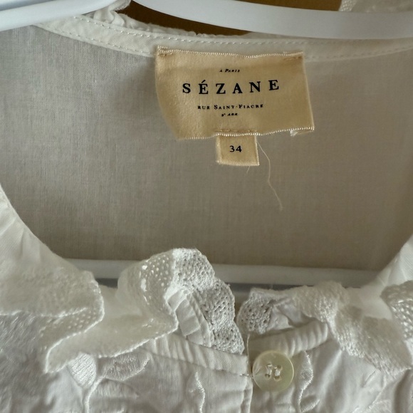 sezane deven blouse - Picture 4 of 8